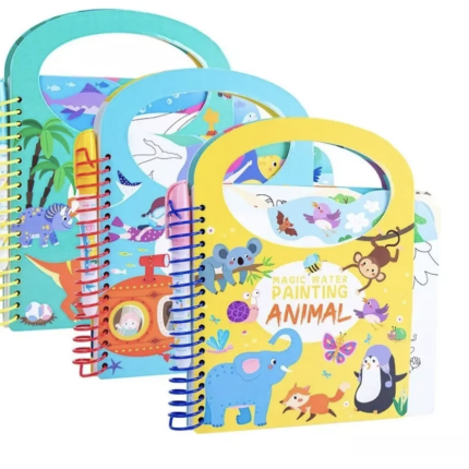 Libro magico con agua