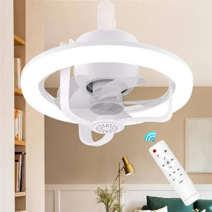 Lampara y ventilador de techo