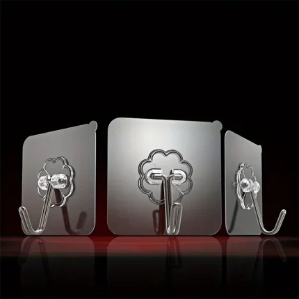 Set 3 adhesivos silver para colgar