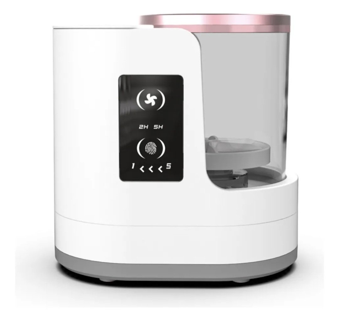 Secador y limpiador de brochas