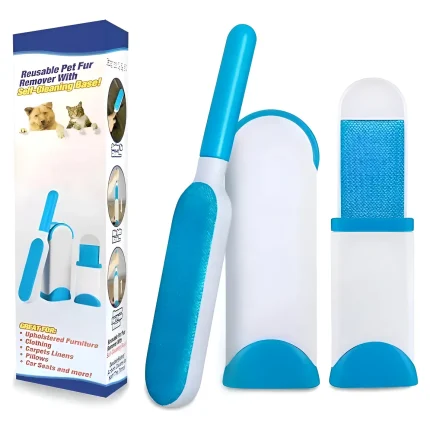 Removedor de pelos y pelusas doble cara