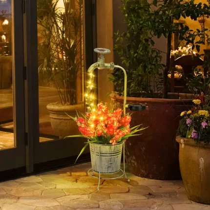 Llave de jardin solar